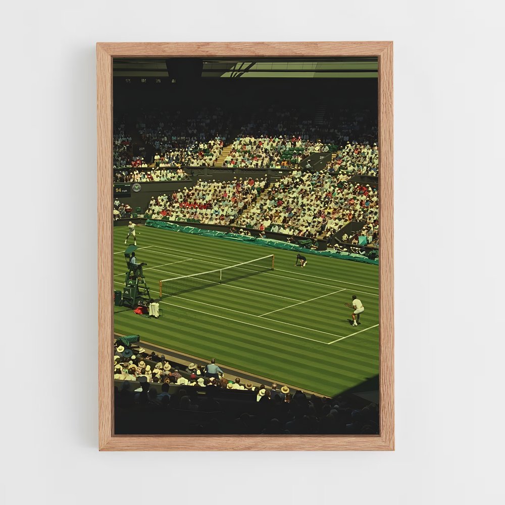 Poster Wimbledon tennis (vue 4)